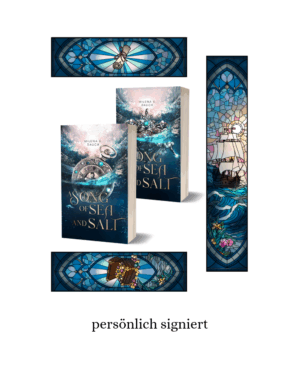 A Song of Sea and Salt [Band 1 & 2] – Exklusivausgabe Bundle mit Farbschnitt – signiert